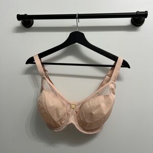 NWT Unpadded Pink Spacer Bra